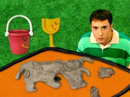 Blue's Clues Shovel and Pail with Clay