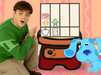 Blue's Clues Sidetable Drawer with Snack Chart
