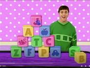 Joe with a J clue made in blocks