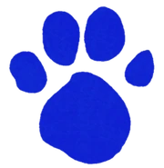 Blue's Pawprint (Original)