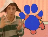 Steve Said to figure out what Blue wants to make.