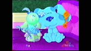 Blue's clues moona key polka dots blue