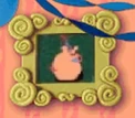 Frame (Blue's Birthday Adventure) Pig with a birthday hat