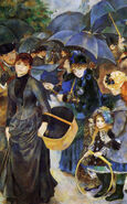 "Umbrellas" by Renoir is where Rain Girl belongs.