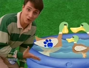 Blue Wants to Play a Game 004.jpg (165 KB) Steve has found the first clue.