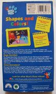 Shapes and Colors VHS Back