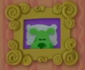 Green Puppy sleeping