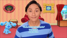 Blue's Anywhere Box Surprise title card