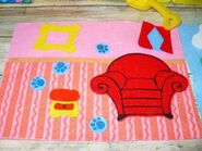 Sponge felt playset