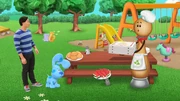 At the Pizza Party