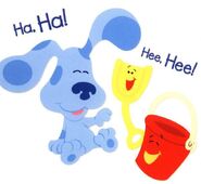 Blue's Clues Pail and Shovel Laughing