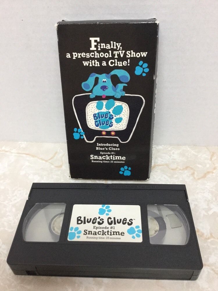 100以上 Blues Clues Cafe Blue Vhs Ebay クールな画像無料ダウンロード