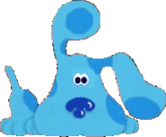 Blue from Blue's Art Time Activities (Windows 98)