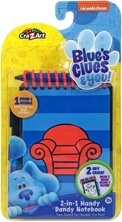  Blue's Clues & You! Ultimate Handy Dandy Notebook, Interactive  Kids Toy with Lights and Sounds, Blue's Clues Game, Kids Toys for Ages 3 Up  by Just Play : Toys & Games