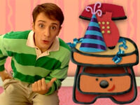 Blue's Clues Sidetable Drawer Party Hat