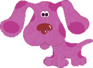 Magenta from Blue's Clues Blue's Art Time Activities 2