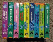 LOT-OF-9-BLUES-CLUES-VHS-Story-Time