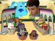 Blue's Clues Paprika, Mr. Salt and Mrs. Pepper as Pilots