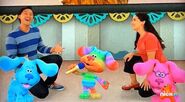 Josh, Blue, Miranda, Magenta, and Rainbow Puppy Singing (Hola, Mexico City!)