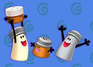 Blue's Clues Cinnamon, Paprika, Mr Salt and Mrs Pepper