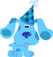 Blue from blue's birthday adventure (pc game) 2