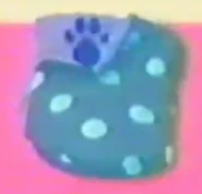The second clue shown in the other promo for Blue's Big Pajama Party.