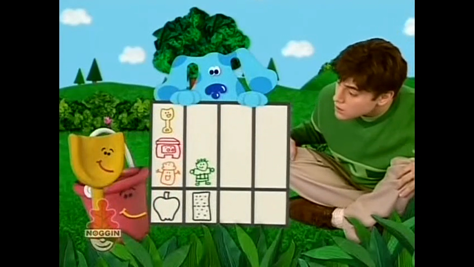 The Snack Chart | Blue's Clues Wiki | Fandom