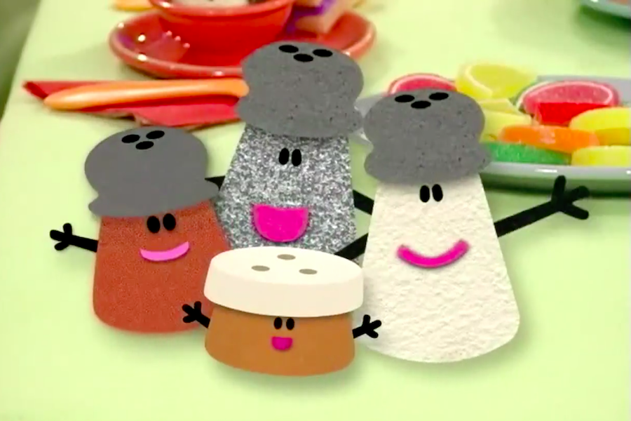 Salt, Pepper, and Paprika Characters From Blues Clues 