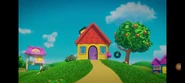 The Blue's Clues House from the 2022 movie