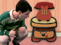 Blue's Clues Sidetable Drawer and Steve