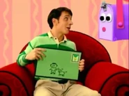 Steve & Mailbox with his green Letter.