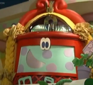 Boogie Woogie dressing up as Rapunzel