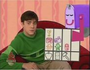Blue's Clues Mailbox with Chart