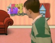 Here come to Mailbox he is wearing Newspaper Hat.