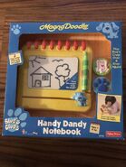 Fisher Price Blue's Clues Magna Doodle Handy Dandy Notebook