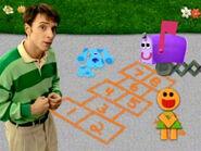 Blue's Clues Mailbox Hopscotch