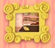 The bakery with bananas on the counter