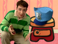 Blue's Clues Sidetable Drawer Police Officer Hat