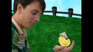 Steve with a chick