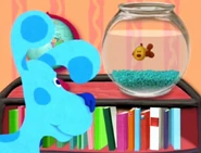 Blue and Her Goldfish.jpg (68 KB) Blue and her goldfish