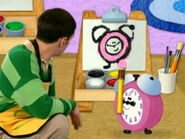 Blue's Clues Tickety Tock with Painting