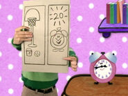 Blue's Clues Tickety Tock Drawing