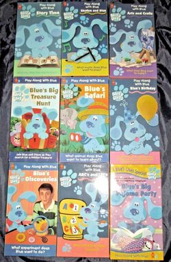 Blue S Big Treasure Hunt Vhs Blue S Clues Wiki Fandom