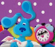 Blues Clues Tickety Tock and Blue Reading
