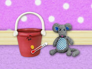 Blue's Clues Pail with Mouse Toy