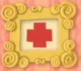 A red cross