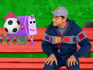 Blue's Clues Mailbox with Soccer Ball