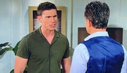 Finn confronts his father for lying and cheating on his adoptive mother