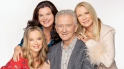 Stephen with daughter Brooke, Donna and Katie