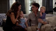 Happily reunited family. Steffy, Kelly, Finn and Hayes.